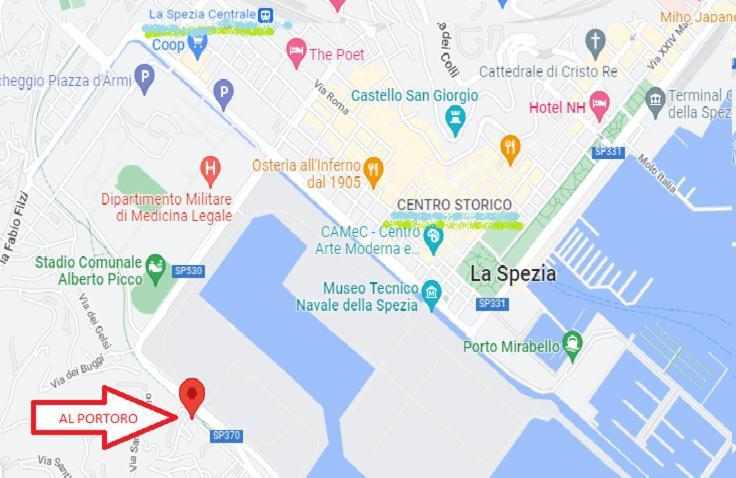 Al Portoro Διαμέρισμα Λα Σπέτσια Εξωτερικό φωτογραφία